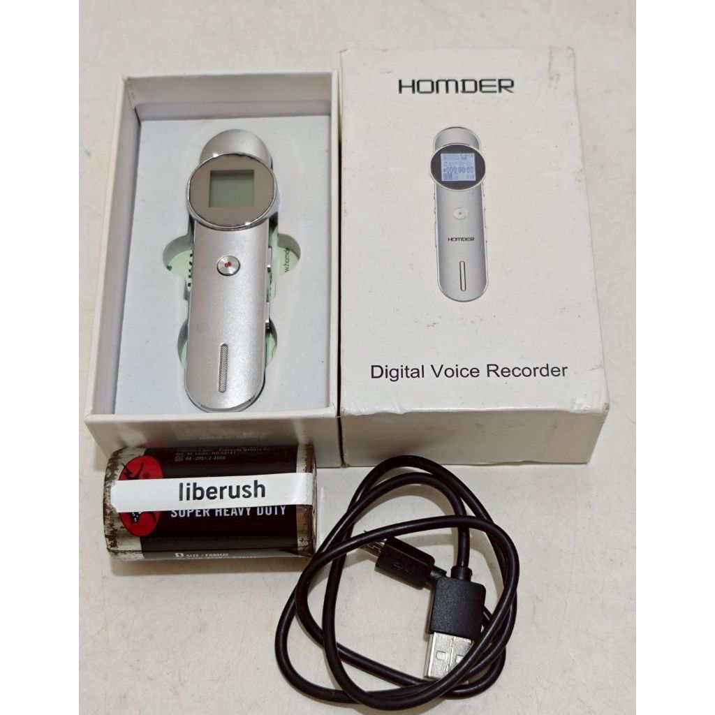 Homder digital voice recorder alat perekam suara