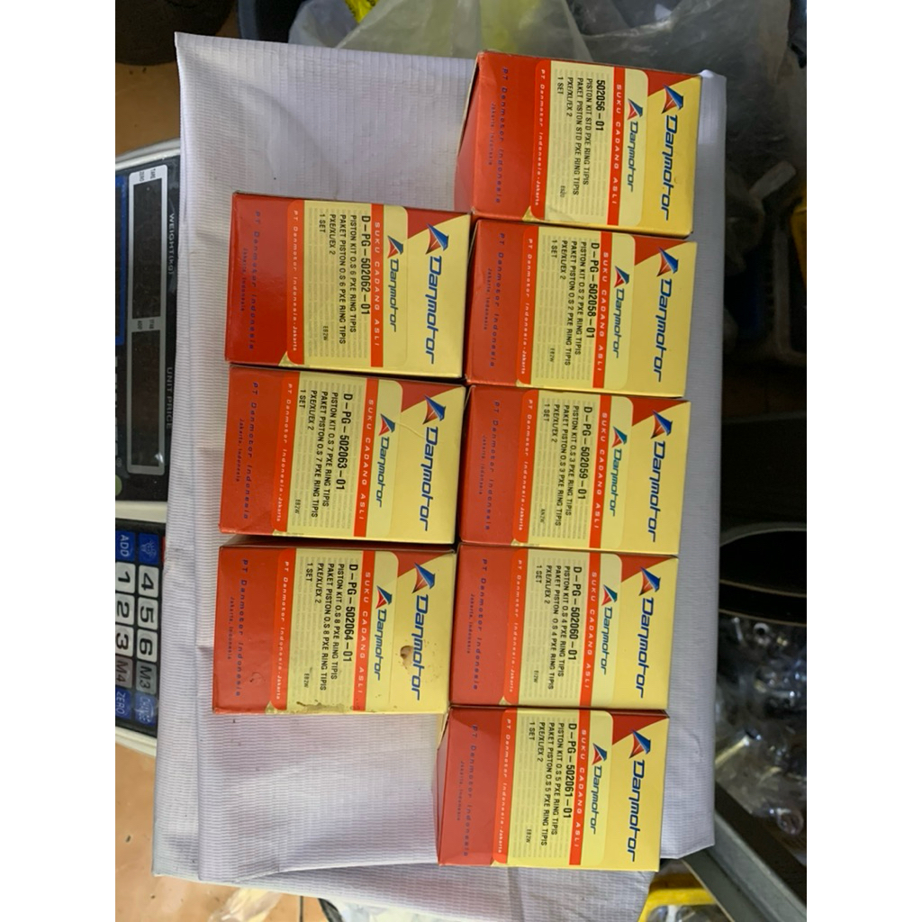 Seher Piston Set Vespa Excel Px Pxe Strada Exclusive Aom 1m 2m 3m 4m 5m 6m 7m 8m DANMOTOR