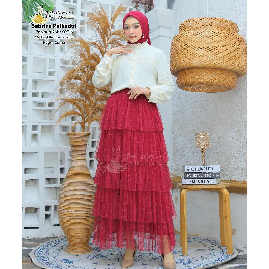 -Rok tutu SABRINA DOTTY--Rok tutu premium--Rok tutu DEWASA--Rok tutu rempel susun--Rok tutu DEWASA--