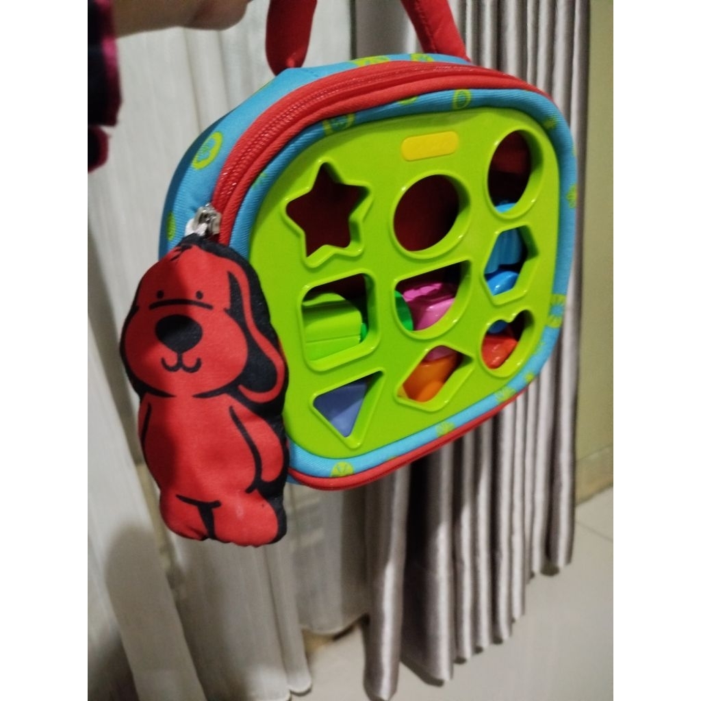 Preloved Melissa & Doug Shape Sorter K'sKids|Edukasi Anak Bentuk Warna