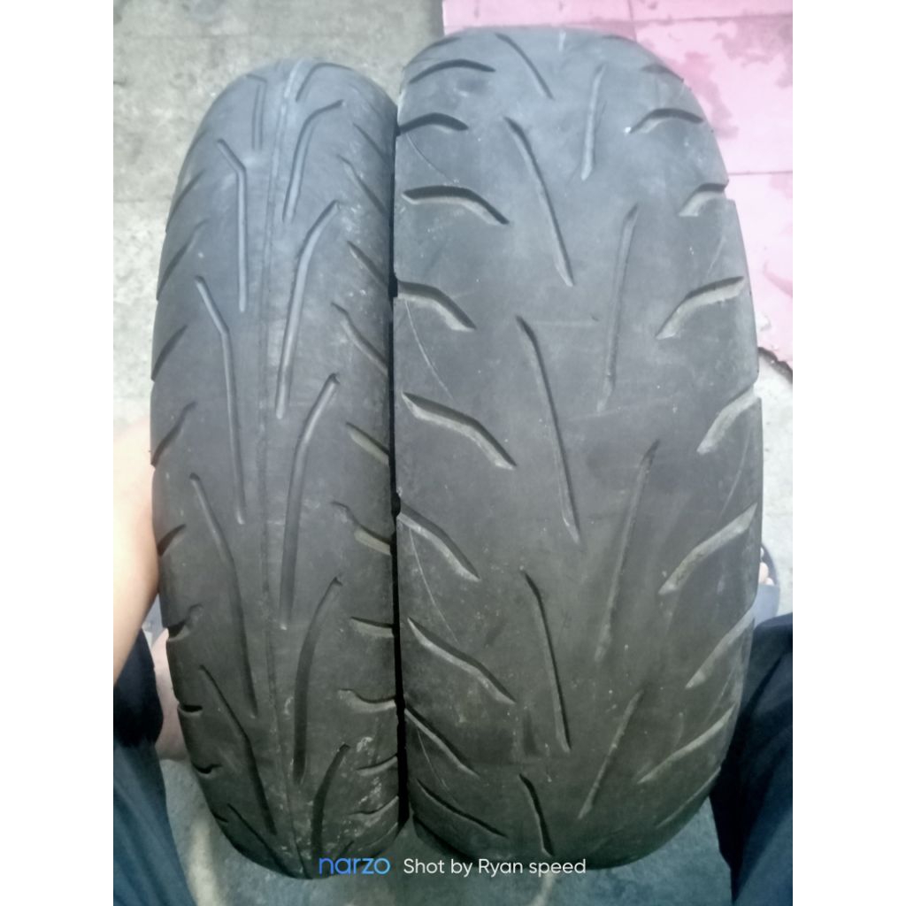 ban motor tubeless merk dunlop arrowmax 110/70 ring17 dan 140/70 ring17