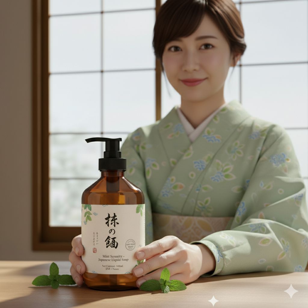 Liquid Soap (Sabun Cair Jepang Mint)