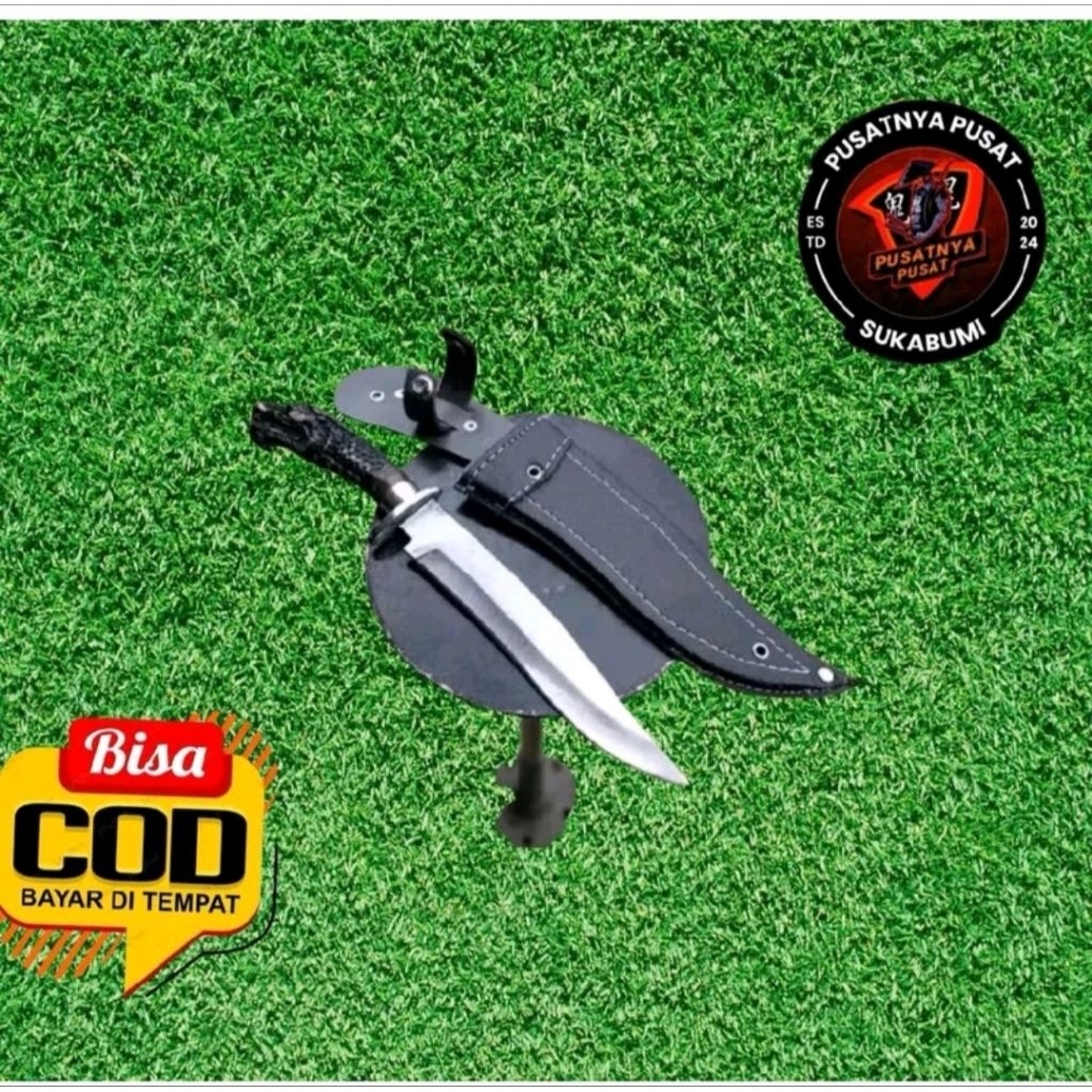 Pisau Dapur Pisau Daging Baja Per Motif Ukiran Naga Resin