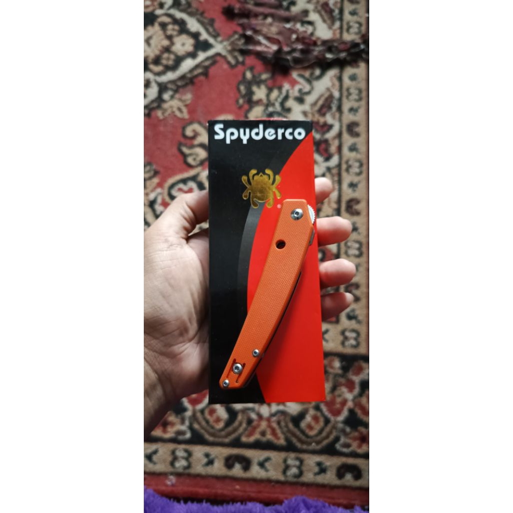 Spyderco Ikuchi Orange
