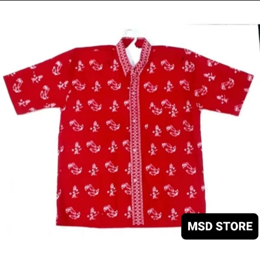 BATIK LELE SD NEGERI BEKASI (LENGAN PENDEK)