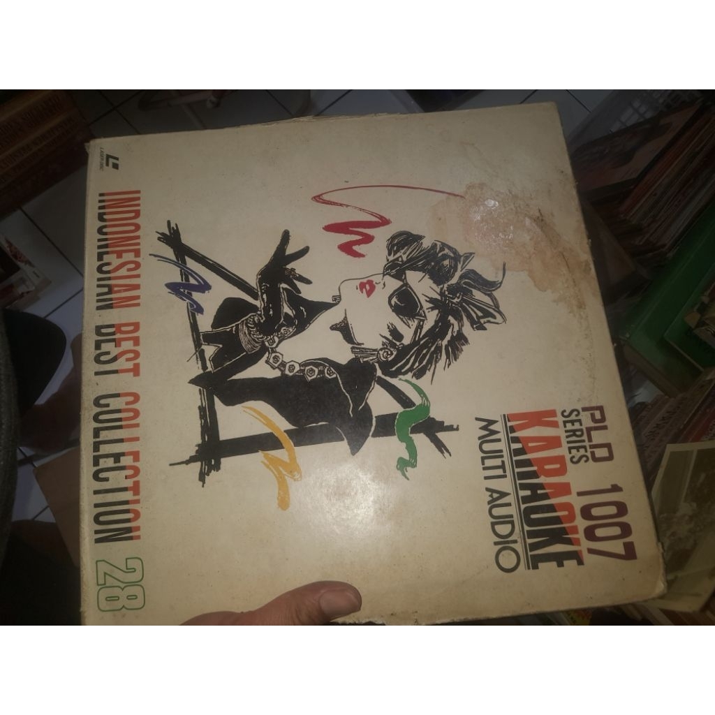 laserdisc lagu lagu indonesia karaoke multi audio(A)