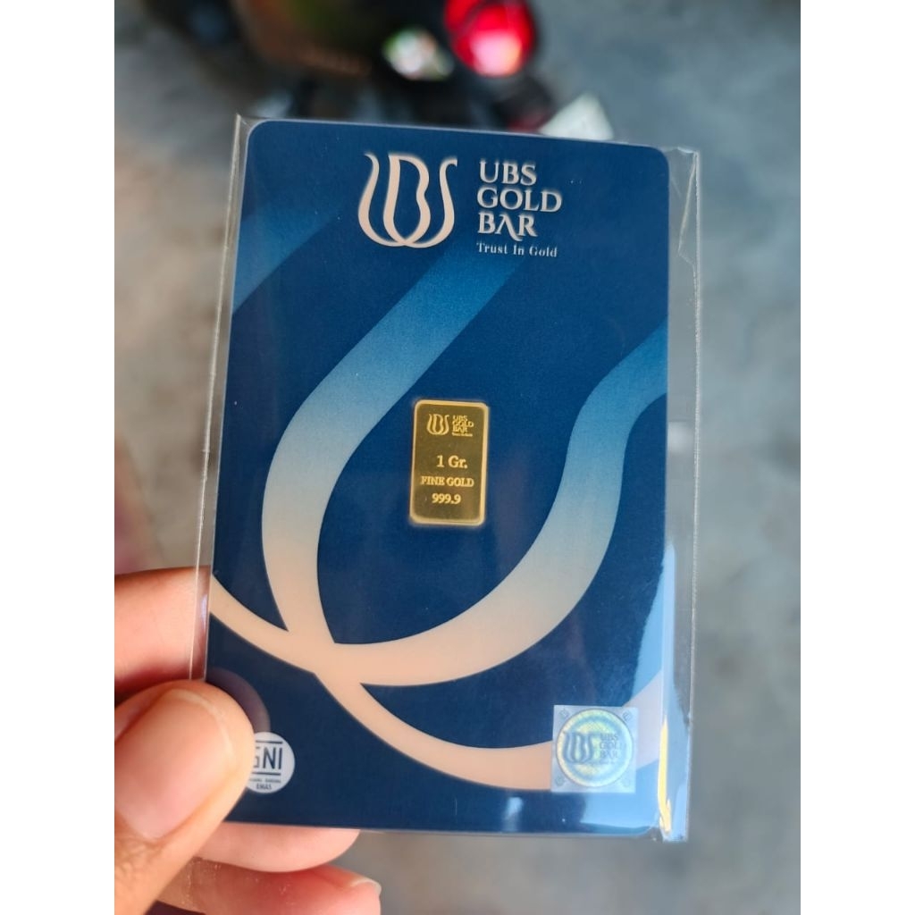 ASLI UBS LOGAM MULIA 1 GRAM BISA SCAN BARCODE