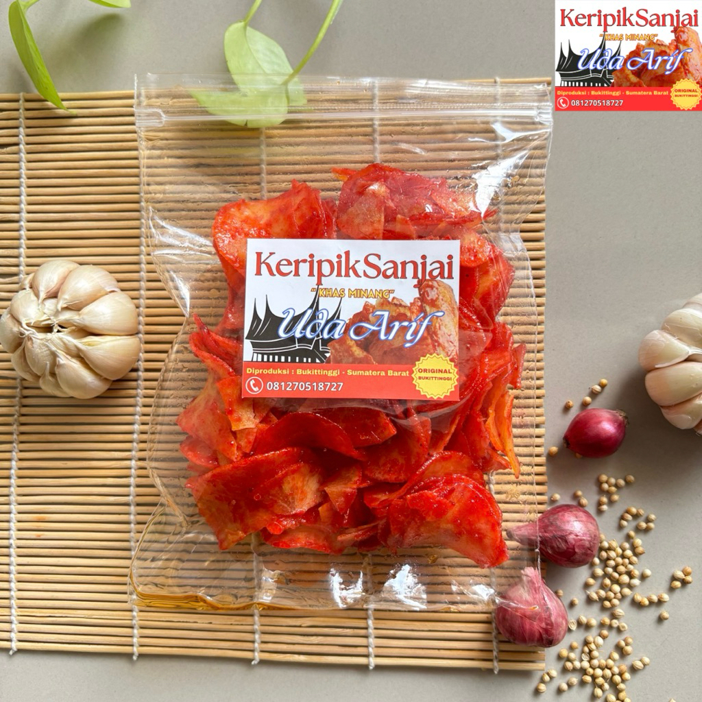 Sanjai Balado Asli Bukittinggi/ Keripik Singkong
