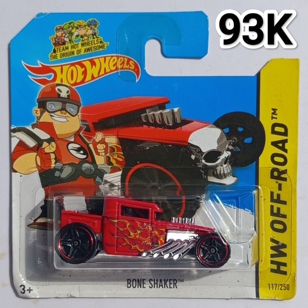 Hot Wheels HW Off Road Bone Shaker Short Card
