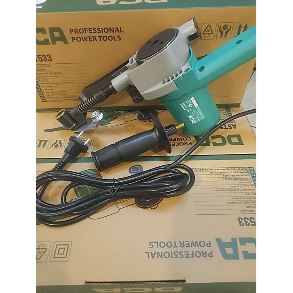 MESIN BELT SANDER DCA TYPE  AST533 DCA MESIN AMPLAS BELT ( GAK BISA COD )