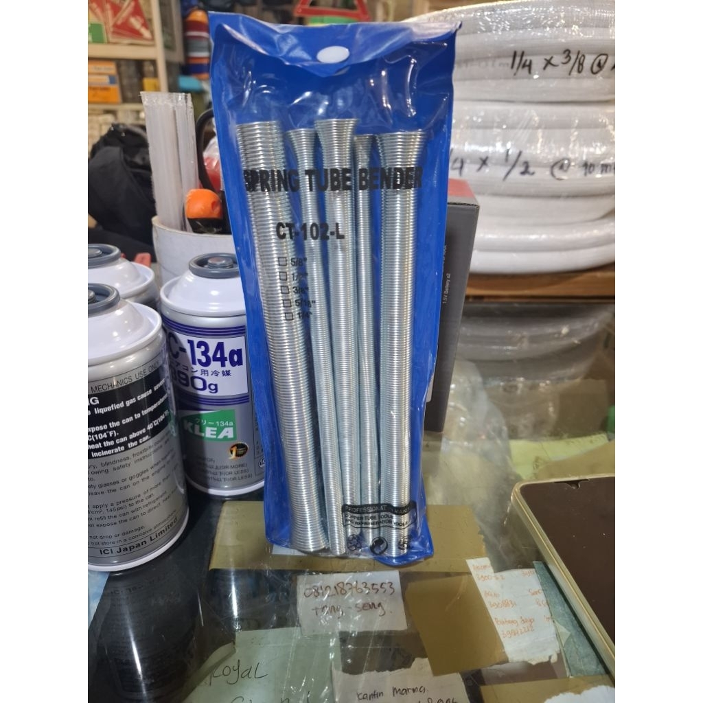 Spring tube bender /bending pembengkok pipa ac