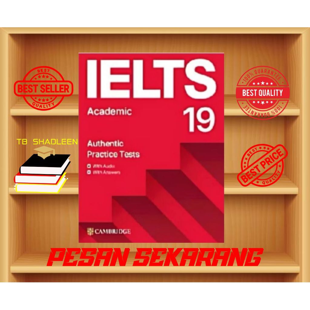 Cambridge IELTS 19 General Training Bk w/Ans & Audio & Res Bank | Buku Persiapan Ujian IELTS