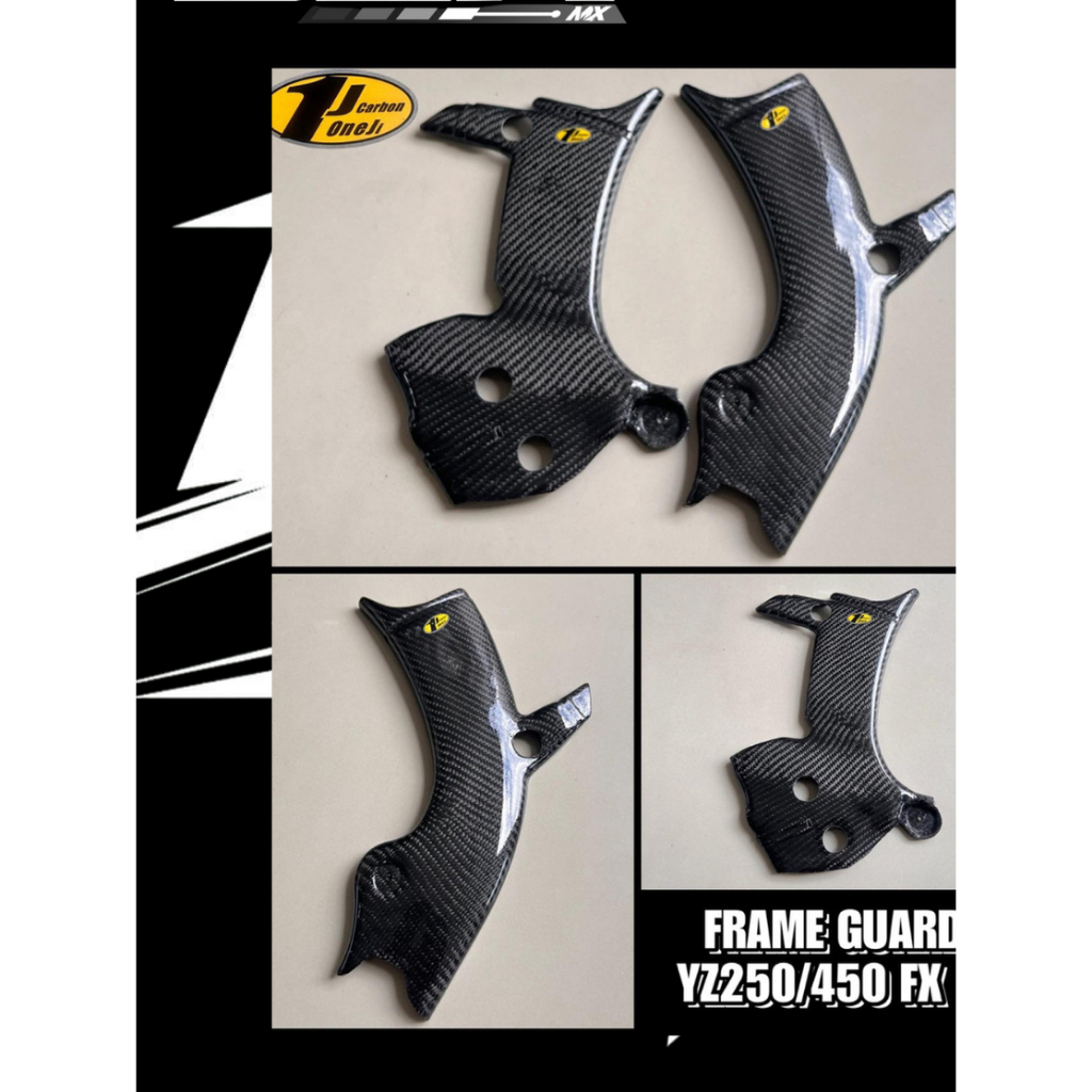 Frame Guard Carbon YZ250FX YZ450FX Carbon One Pelindung Rangka YZ 250 450 FX