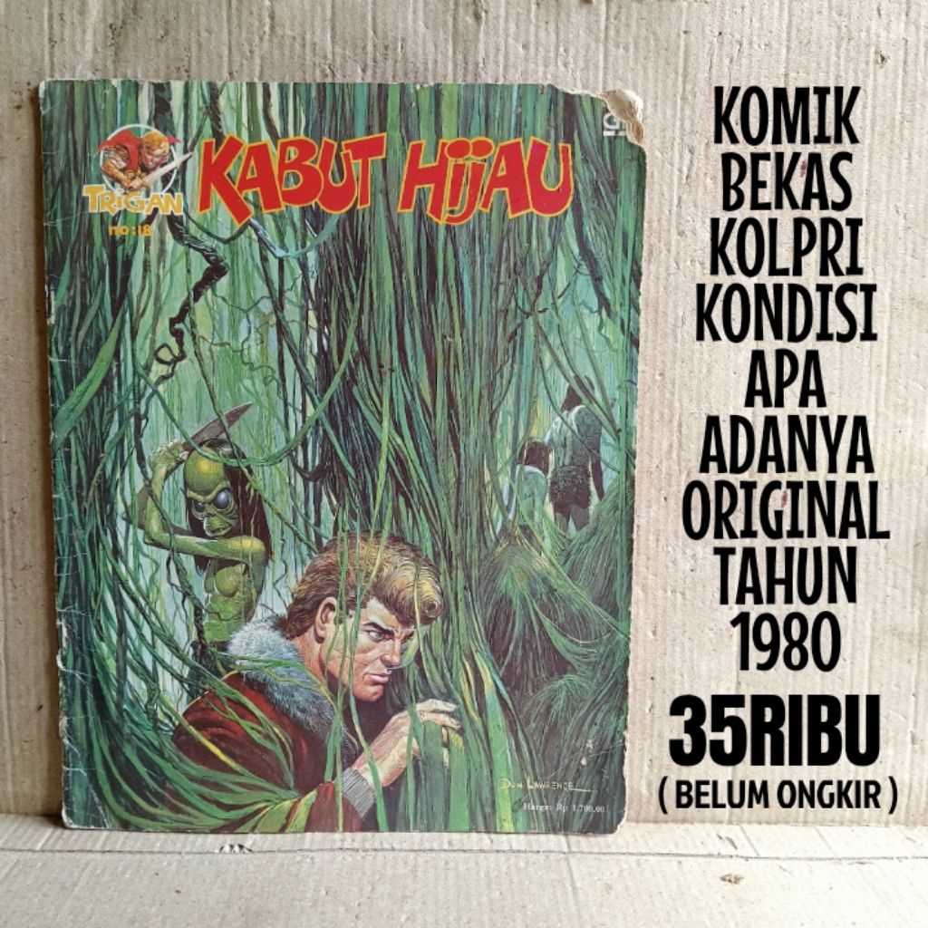 komik trigan bekas kolpri