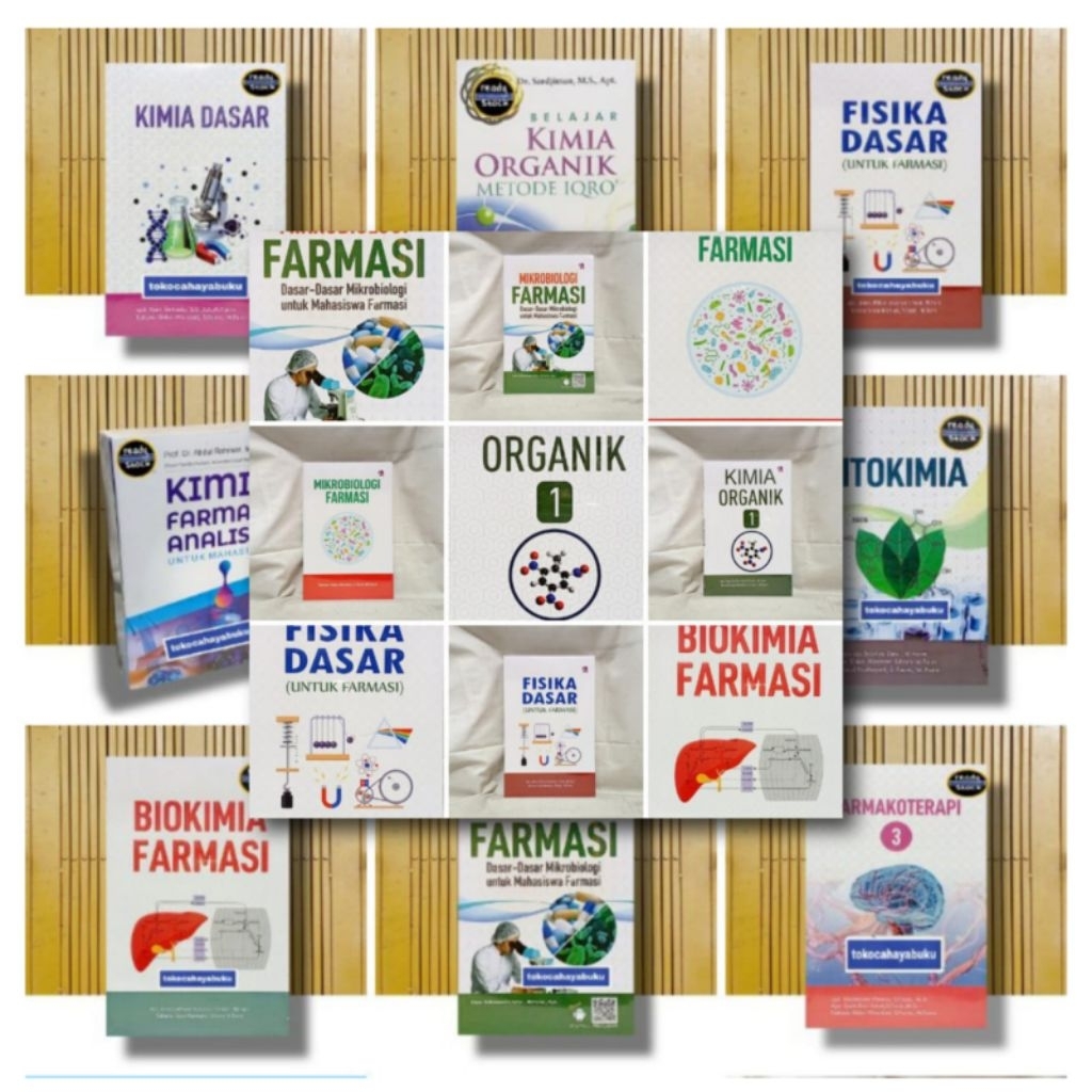 BUKU FARMASI BEBAS PILIH : KIMIA DASAR, FISIKA DASAR ( Utk FARMASI ( Farmasi Fisik)SEDIAAN SOLIDA, K