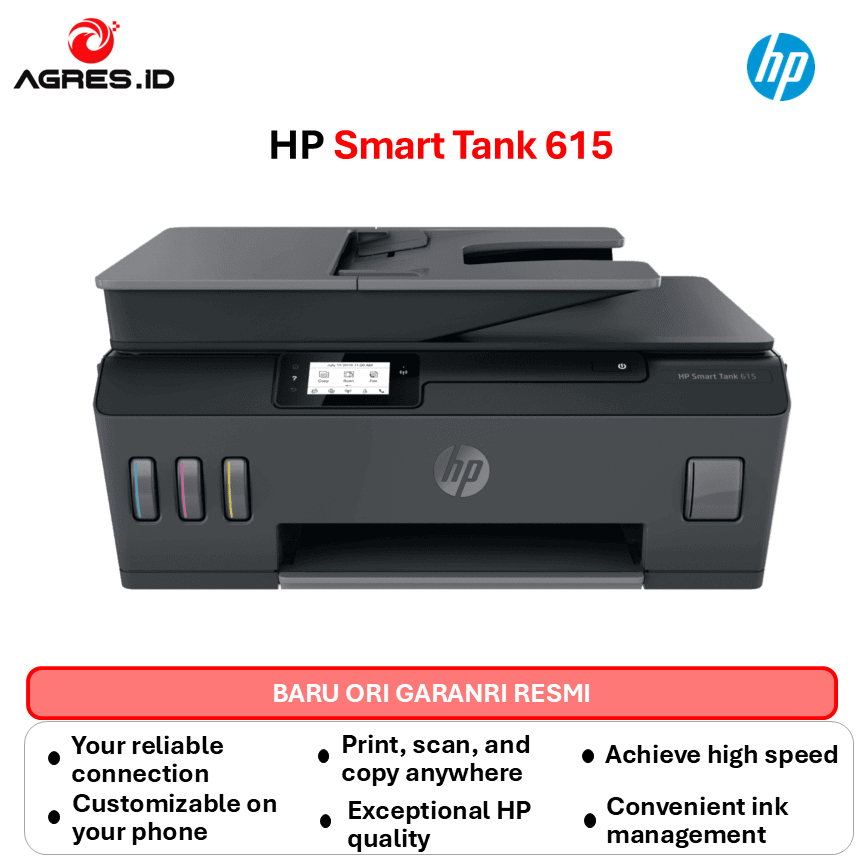 HP Smart Tank 615 Wi Fi All-in-One Printer