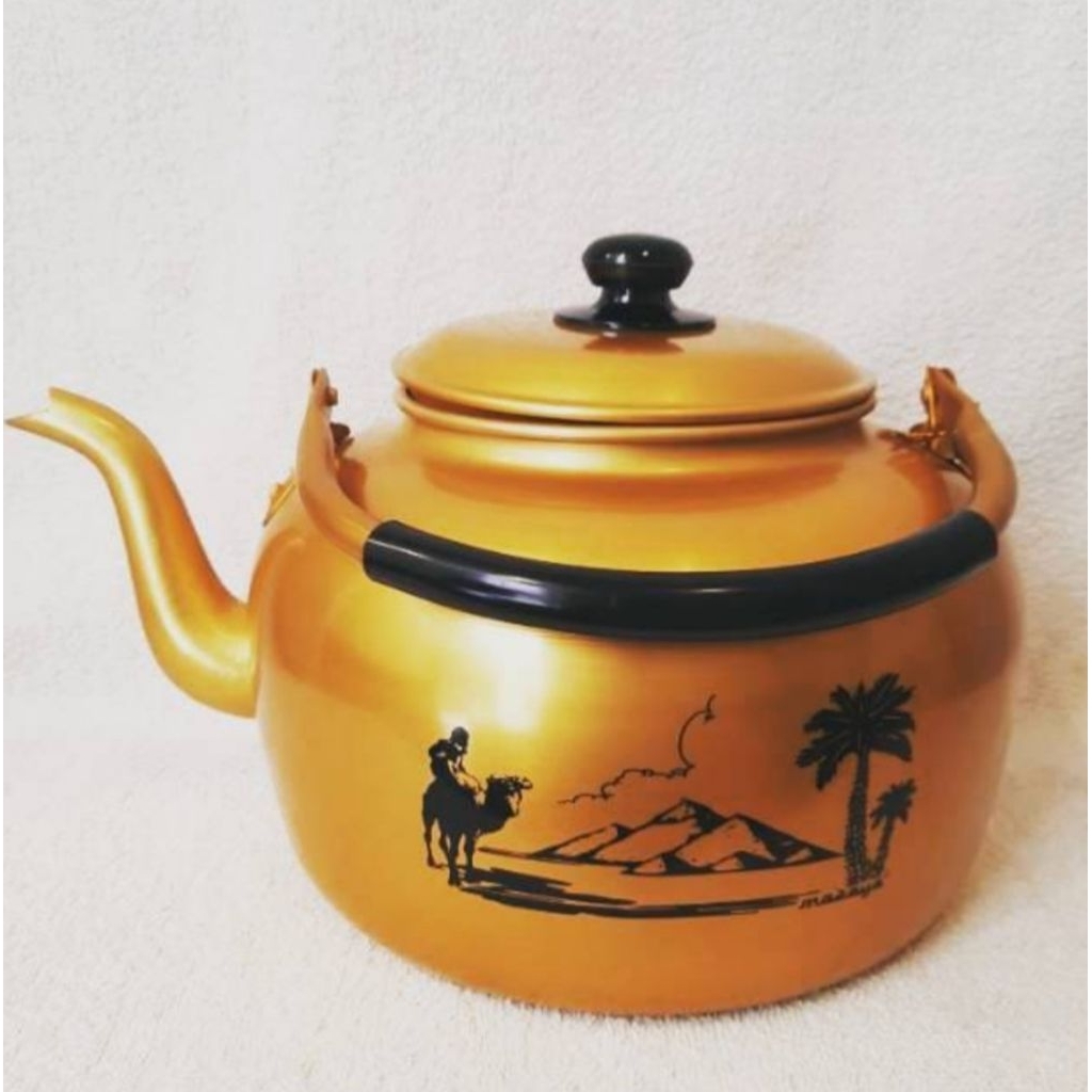 Teko Arab Emas 9,5 Liter Teko Air Zam Zam