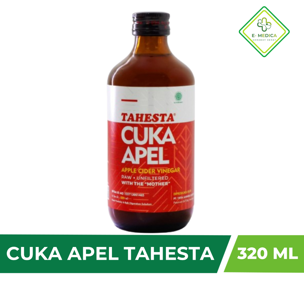 Cuka Apel TAHESTA 320 ml Original Solusi Untuk Perawatan Wajah / Cuka Apel