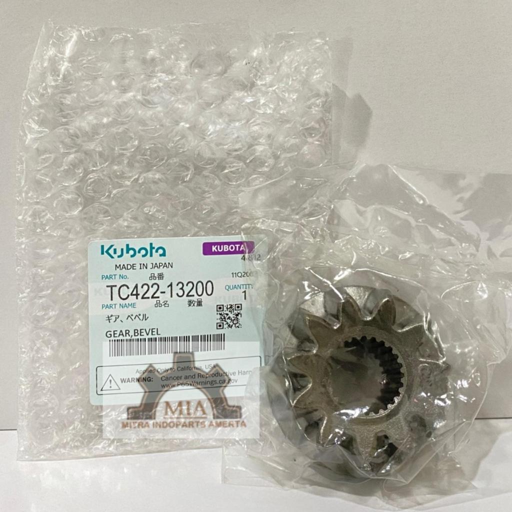 GEAR BEVEL FRONT AXLE L3608 KUBOTA TC422-13200 GENUINE