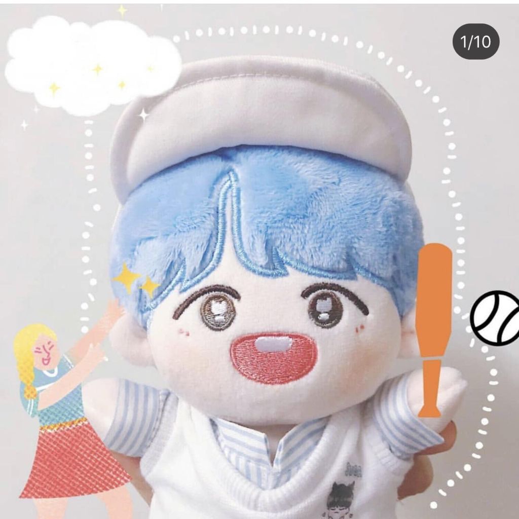 BTS SUGA MIN YOONGI 20cm DOLL "BONBONSUBBI" ORI MAKER