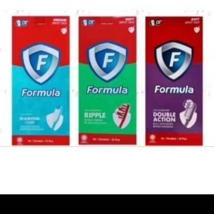 ( 1 LUSIN ) SIKAT GIGI FORMULA