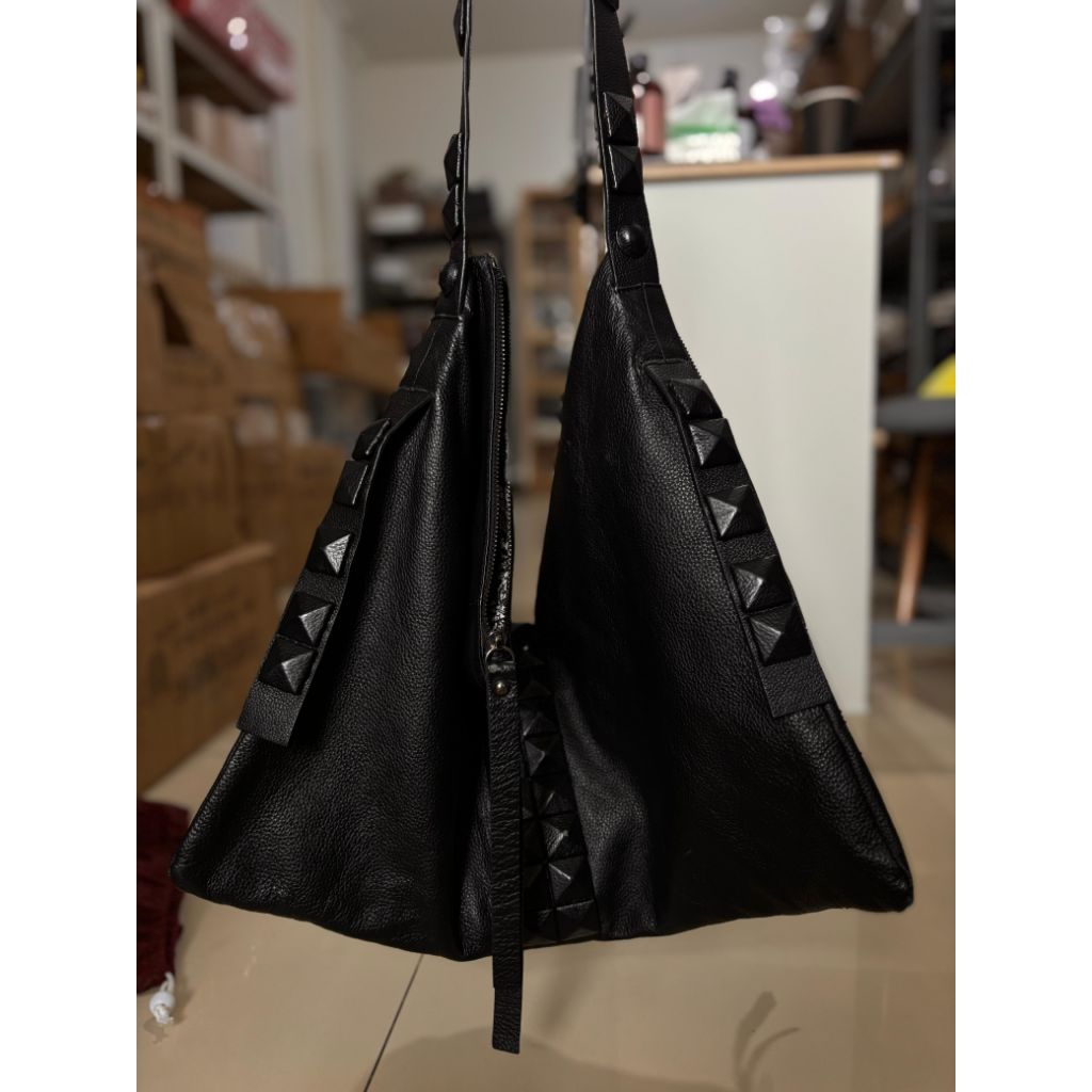 Leather Hobo Bag