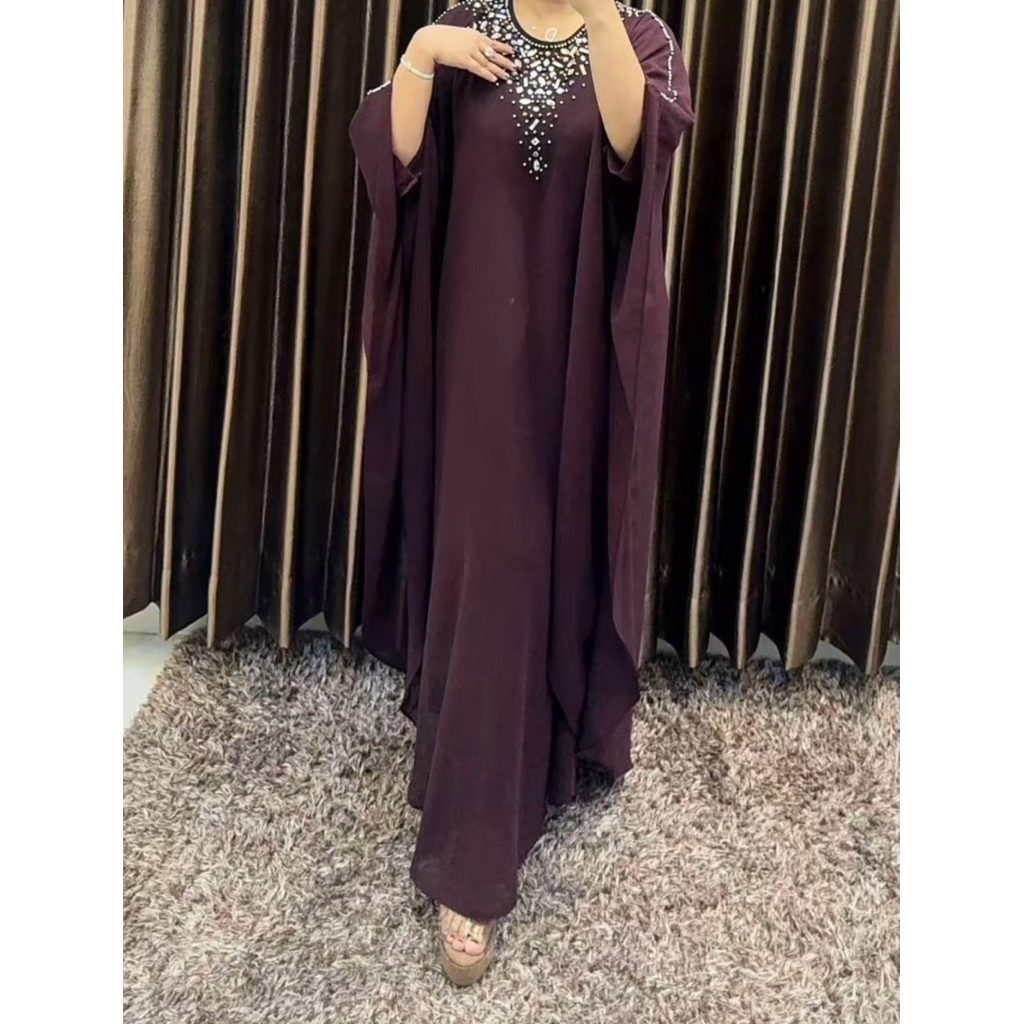 Terbaru Rgb Kaftan Dubai Swarosky Ceruty Mewah Original