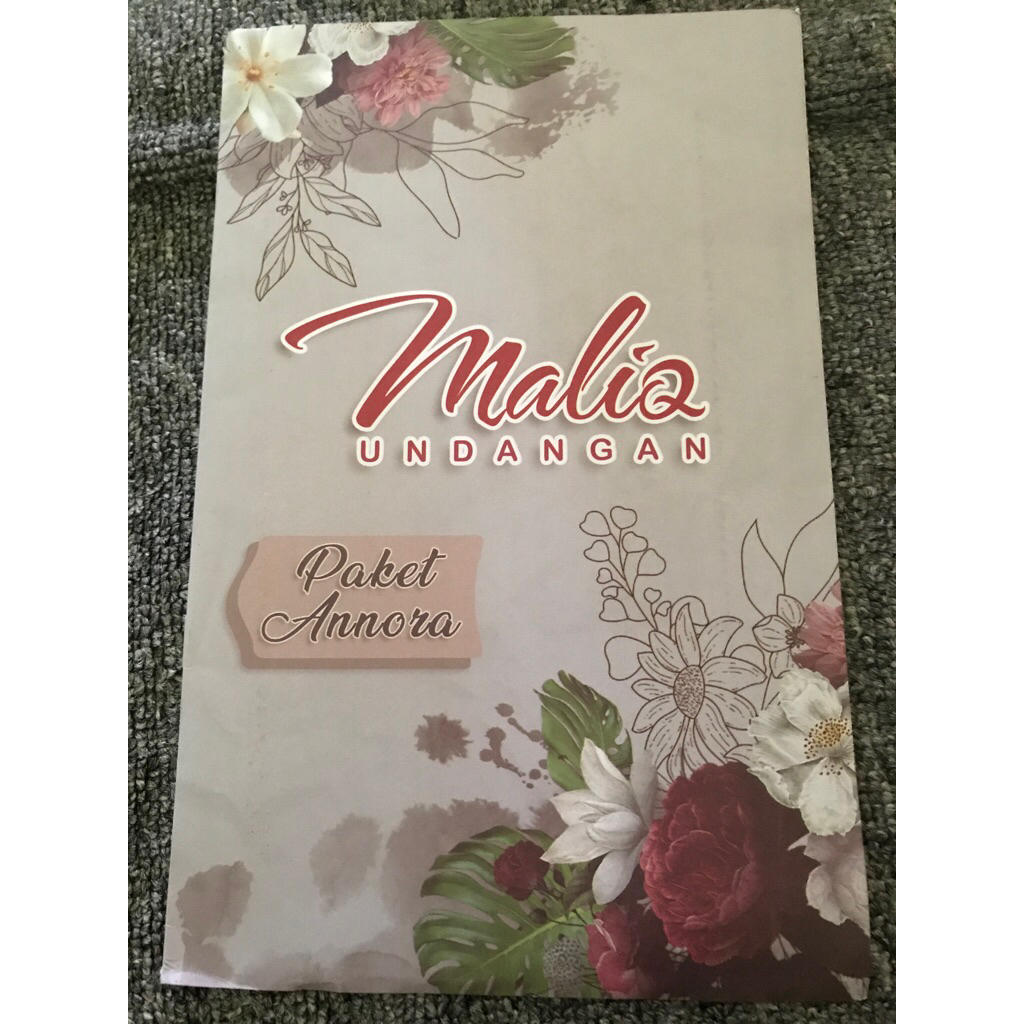 Katalog undangan maliq paket annora