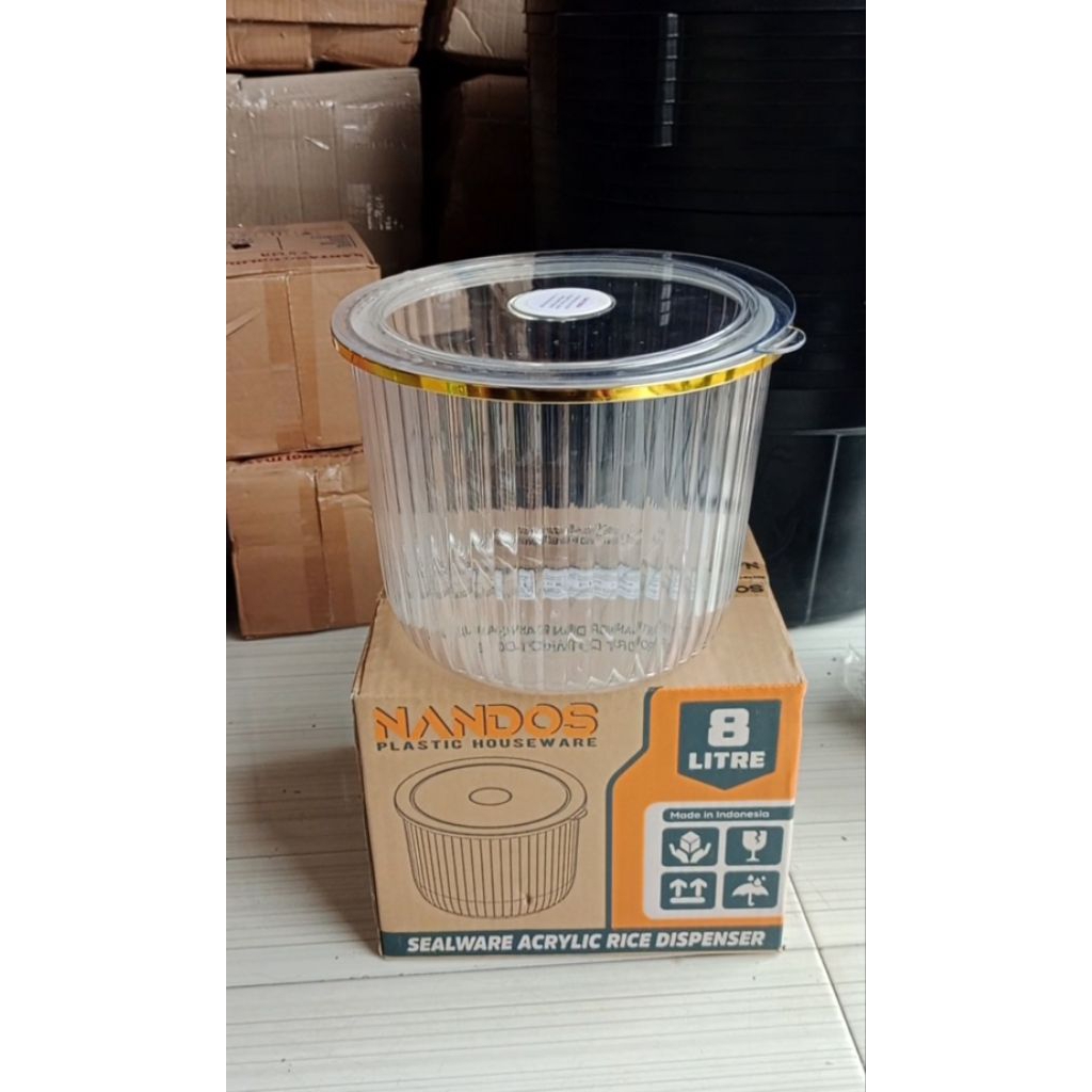 Toples Nandos 8 Liter / Toples Akrilik / Toples akrilik