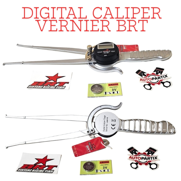 12.7 - 216 mm DIGITAL CALIPER BRT Kaliper Jangka Bubut Stelan Dalam Ukur Diameter Porting