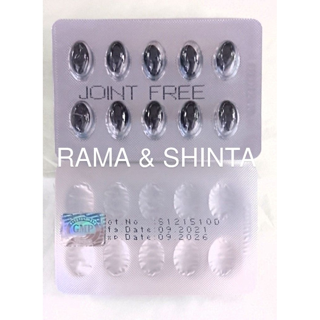 OBAT NUTRISI SUPLEMEN VITAMIN TULANG dan SENDI ~ JOINT FREE ~ 100% OBAT HERBAL HALAL