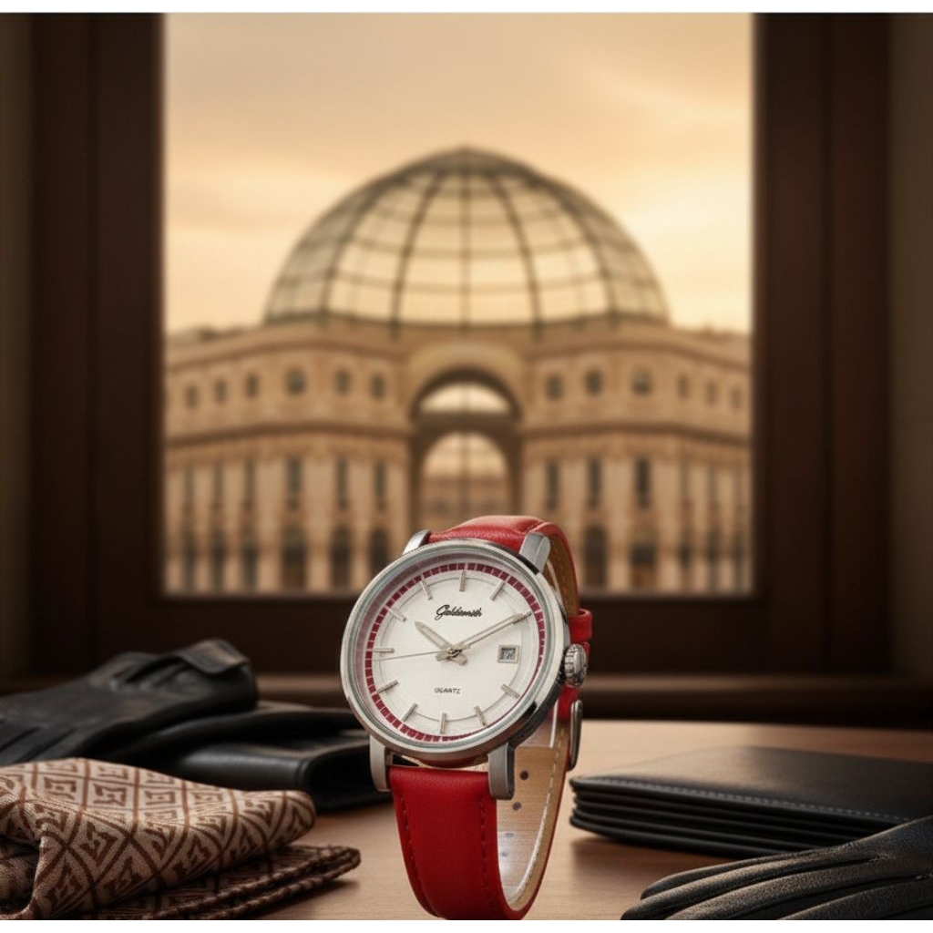 jam tangan wanita goldsmith time 8066