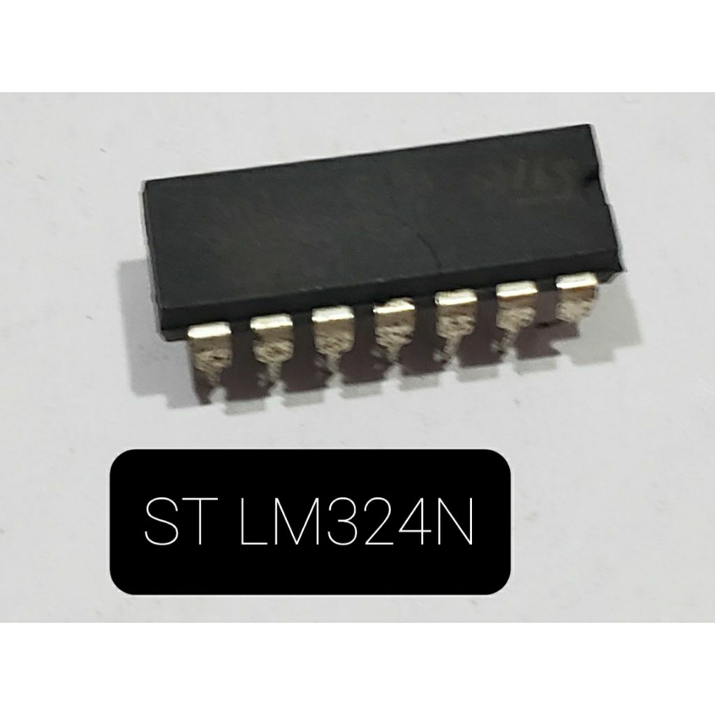 IC ST LM324N DIP Quad Op Amp