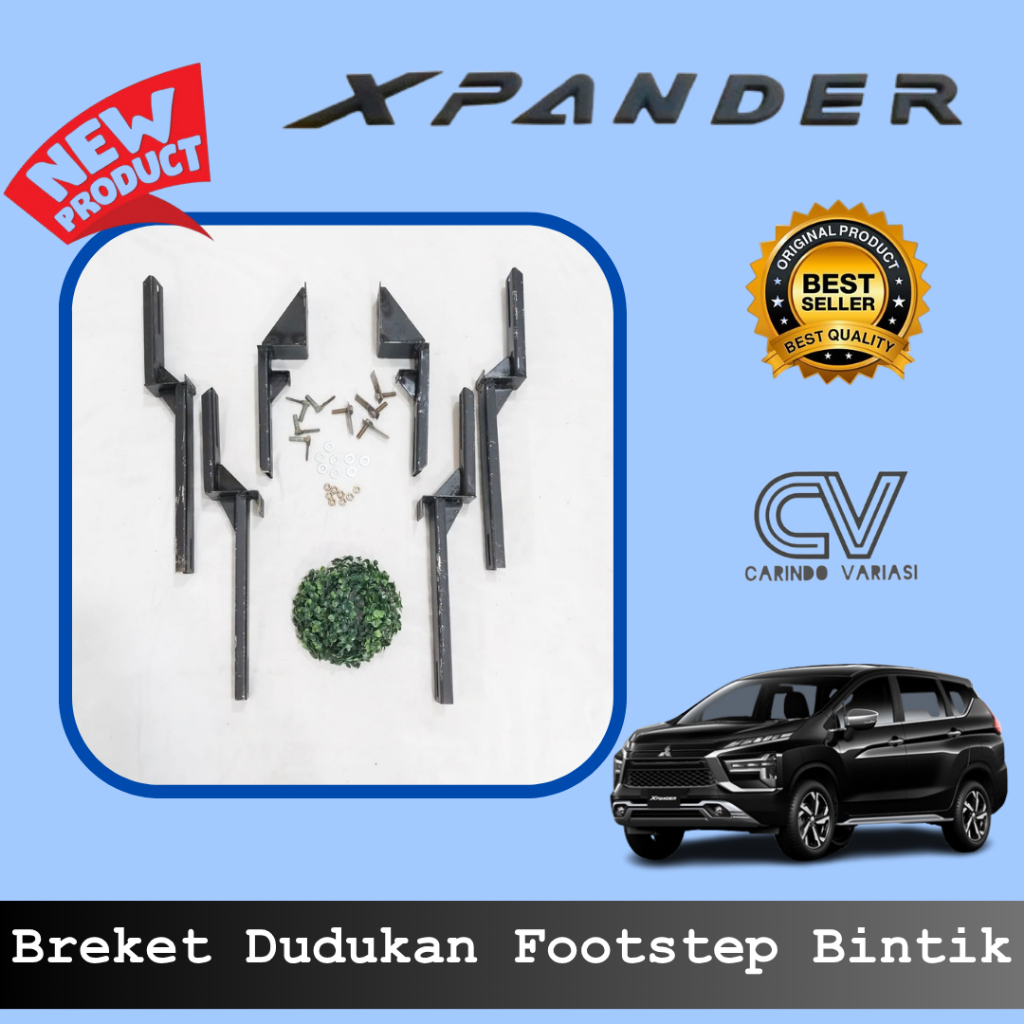 Breket Dudukan Footstep Model Bintik Mobil Xpander