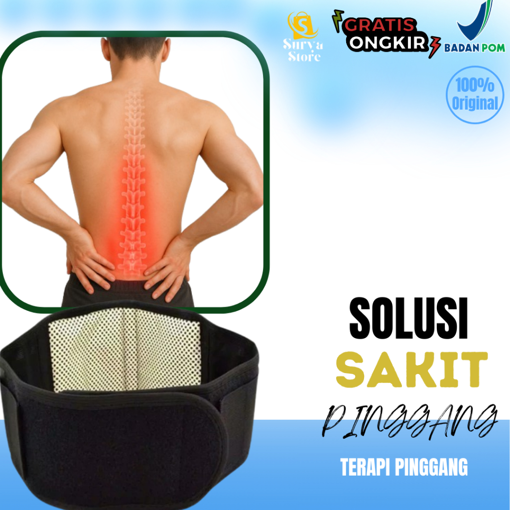 Alat Terapi Pinggang Terapi Saraf Kejepit Korset Terapi Pinggang Untuk Sakit Pinggang Dan Syaraf Kej