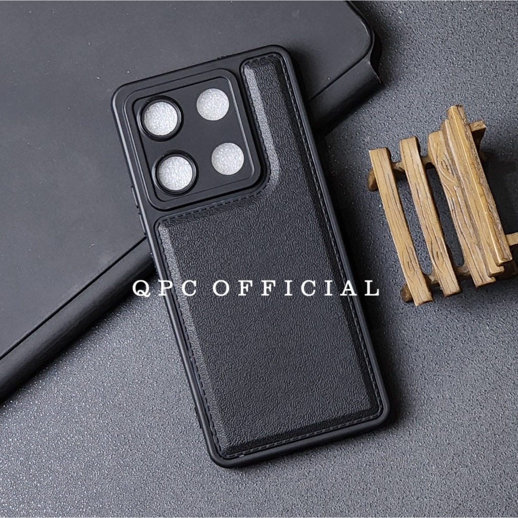 Infinix Note 30 Infinix Note 30 Pro Case Leather Pro Kamera Black Infinix Note 30 Infinix Note 30 Pr