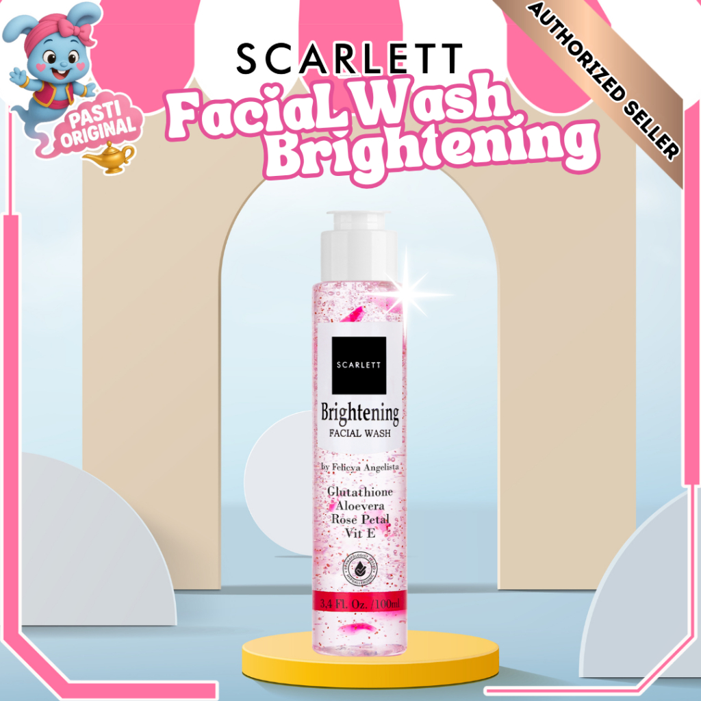 Scarlett Whitening Facial Wash Brightening | Original scarlet | Brightening [SC FWN]
