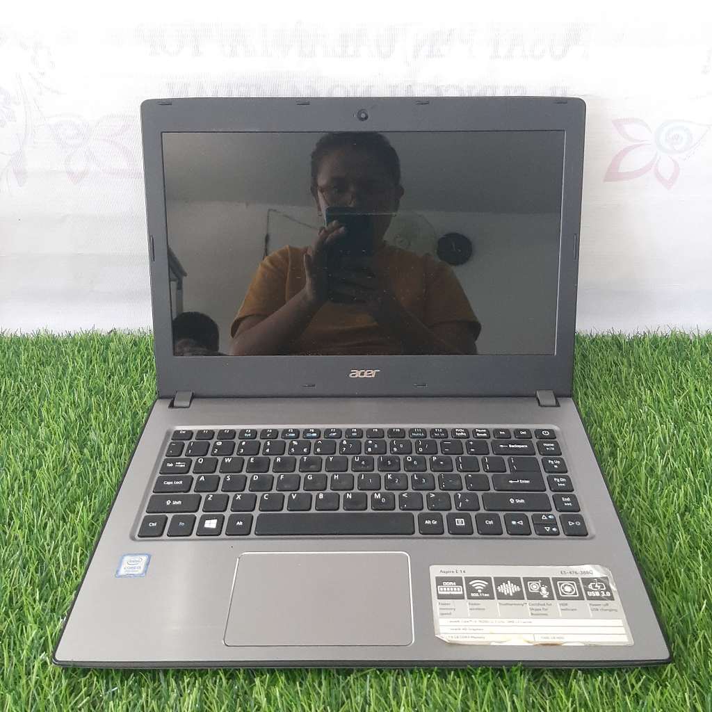 ACER E5-476 CORE I3-7020U RAM 4GB SSD 256GB
