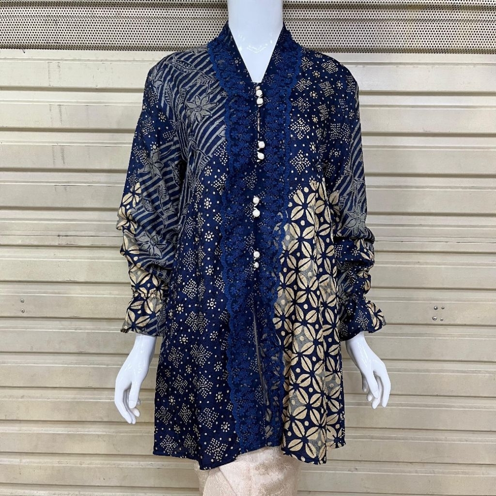 Blus Batik Viscose Lace/Blus Batik Viscose Semi Kebaya