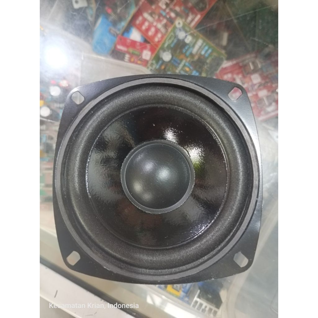 Speaker 4 inch HOTEI suara Flat