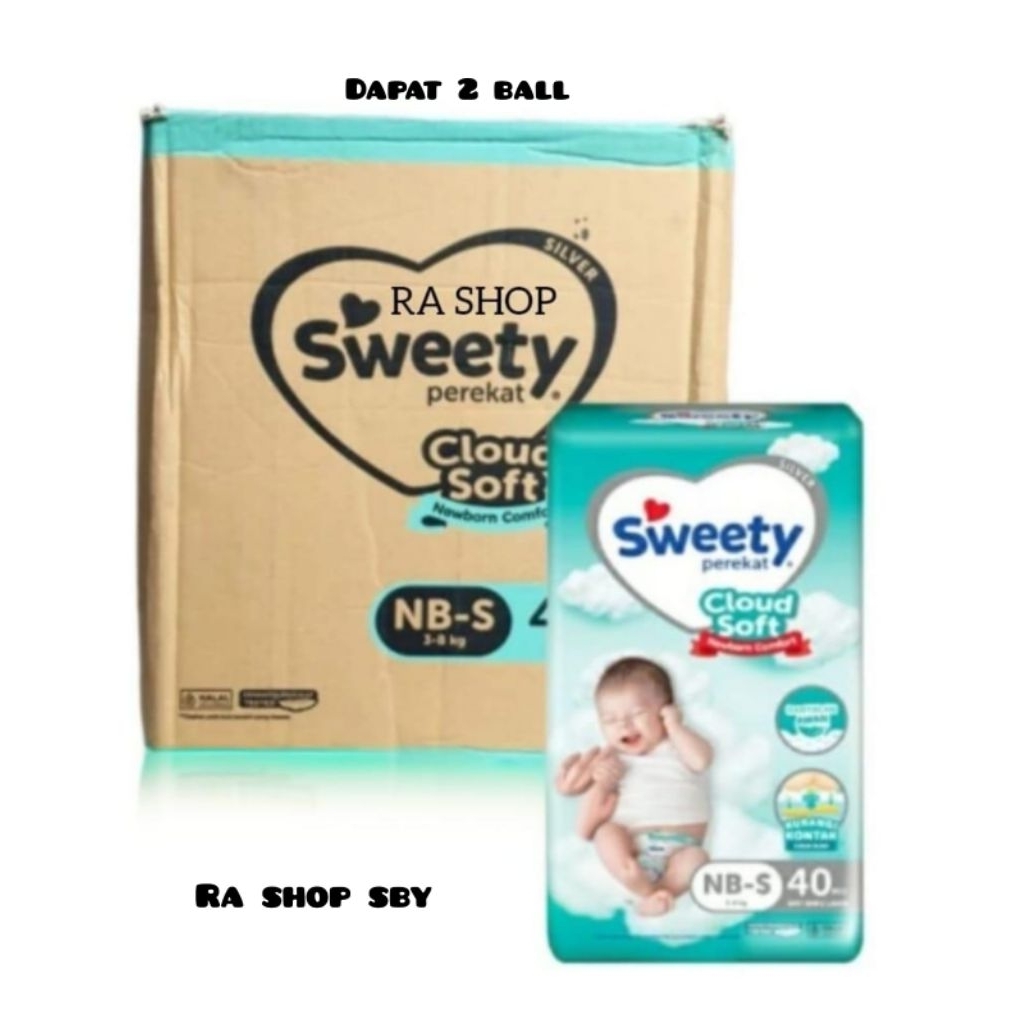 Sweety Could Soft NBS40 1 Karton isi 8 BALL