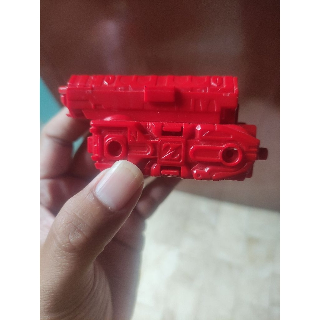 crush gear chassis zvtd bandai merah rare