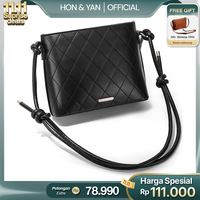 HONYAN Tas Selempang Sling Bag Tas Wanita Import - Tas Hezi