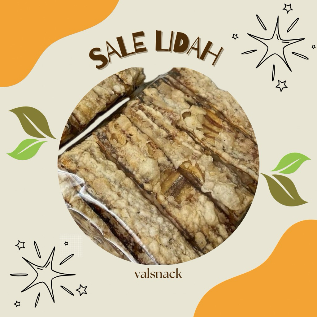 1 BAL (3,8 KG) SALE PISANG LIDAH CRISPY