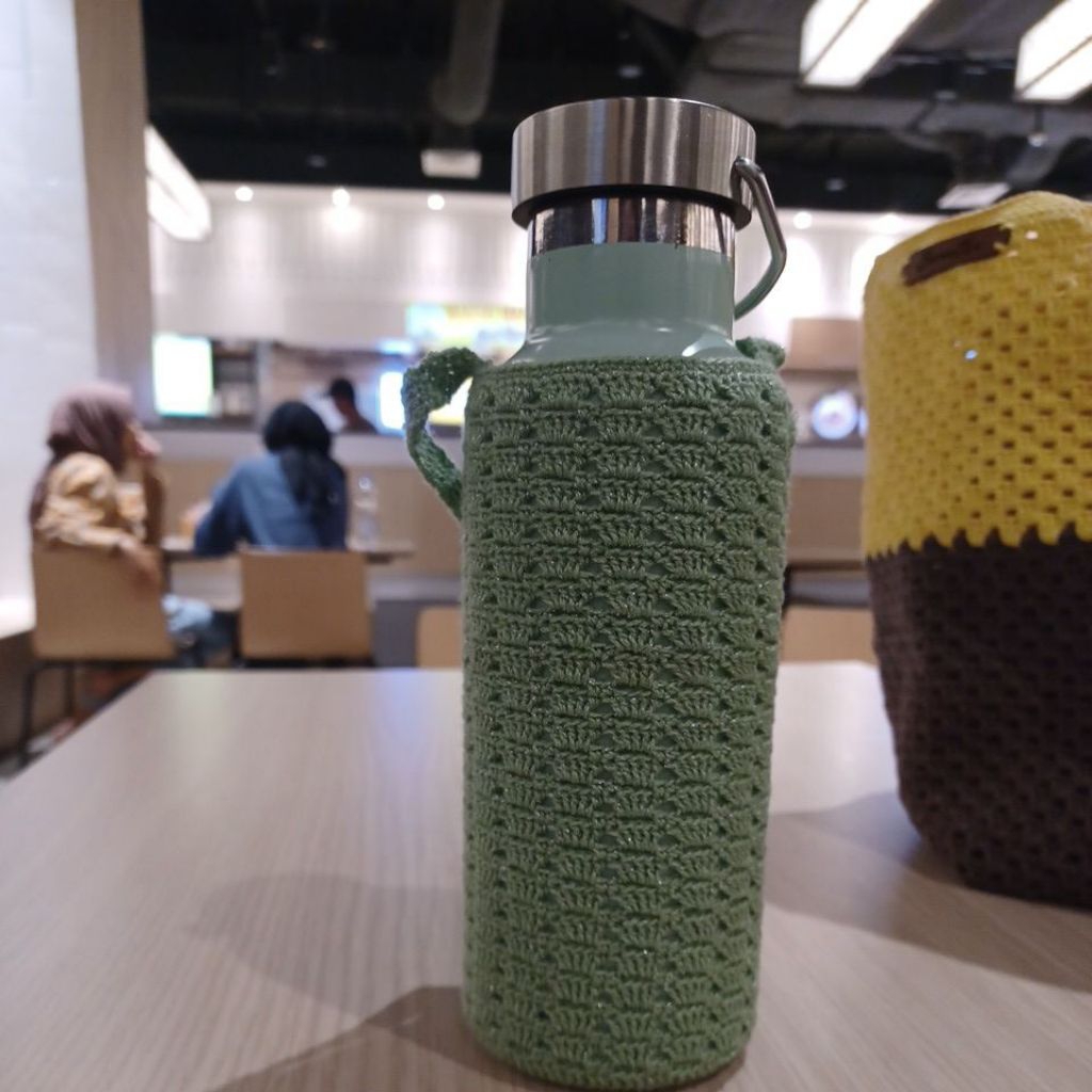 tas rajut tumbler