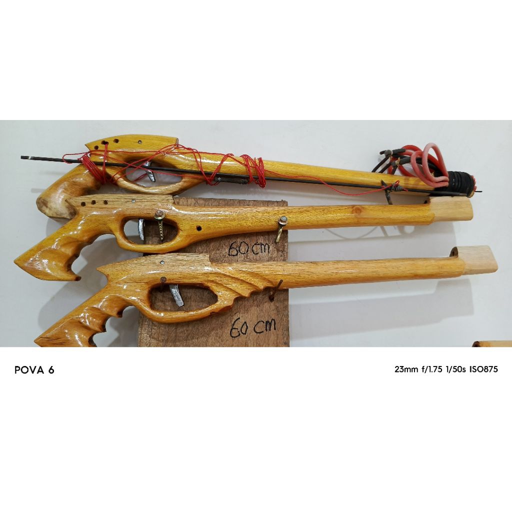 tembakan kayu pakai karet