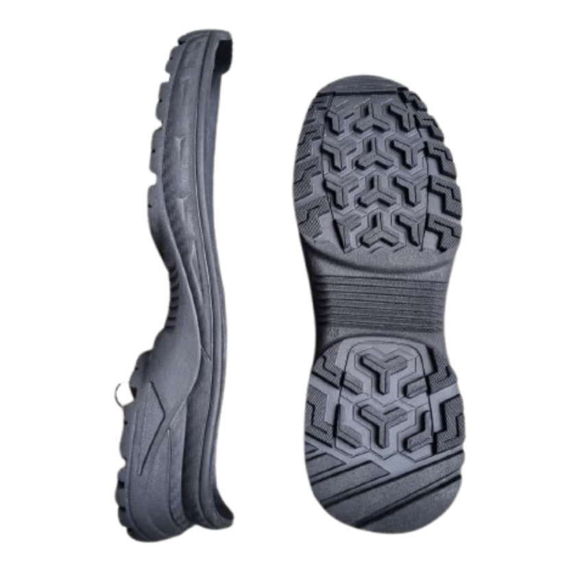 Outsole Alas sepatu safety pdl alas karet mentah hitam anti slip Sol Sepatu Safety King terbaru