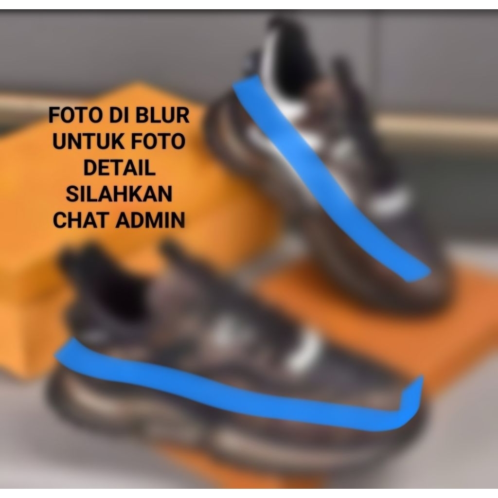 Sepatu sneaker pria branded import