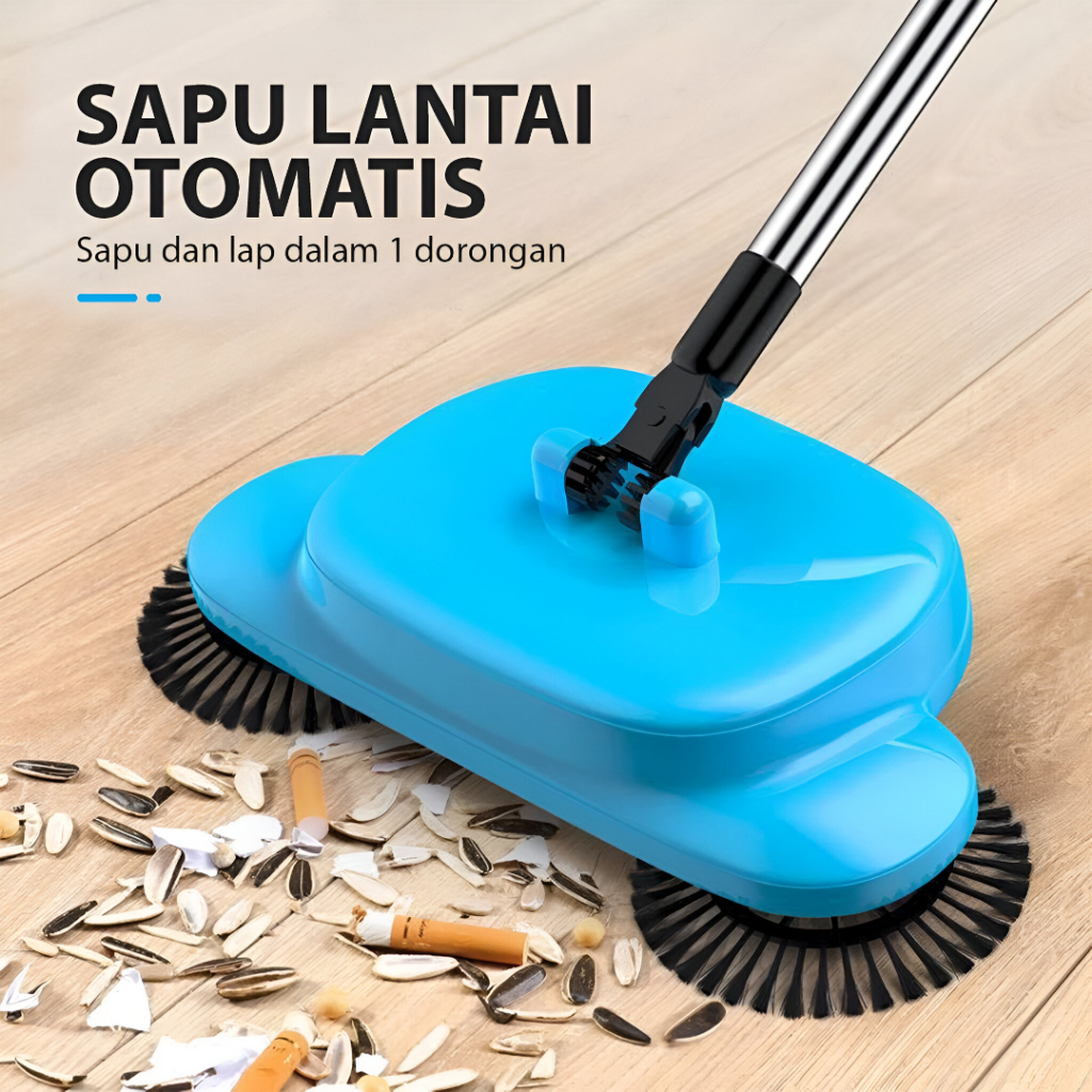 CANGGIH Super Broom Alat Sapu Lantai Elektrik Otomatis Spesifikasi Power Pilih
