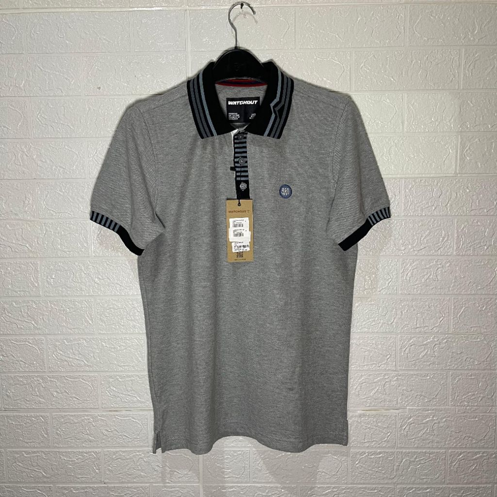 kaos kerah wangky watchout original JK500420023